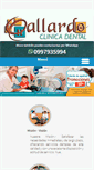 Mobile Screenshot of gallardoclinicadental.com